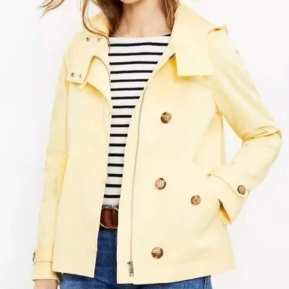 Ann Taylor Loft Size Small Yellow Jacket Primerose Swing Yellow Jacket